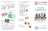 OLEGIO IERSEGURO · sector de la Comunidad Educativa y a cada edad. • Con carteles distribuidos por el Colegio con consejos sobre Ciberseguridad y contra el Acoso/Ciberacoso. •