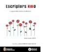 Escriptors Km0 versió digital€¦ · La guia dels autors molinencs . El 2014, per celebrar la Diada de Sant Jordi, l’antiga Biblioteca Pau Vila va editar la primera guia literària