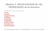 Modulo 2. MODIFICACION DE LAS PROPIEDADES de la biomasarembio.org.mx/wp-content/uploads/2015/01/Curso-BCS-2.pdf · de la biomasa Curso Biocombustibles Sólidos – Enrique Riegelhaupt