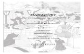 HAGAKURE - Quelibroleo · El Código del Samurái Basado en el libro de: Yamamoto Tsunetomo Adaptado por: Sean Michael Wilson Ilustrado por: Chie Kutsuwada Epílogo de: William Scott