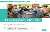 CUMPLE DE 15 CASA QUINTA - complejocasaclub.comcomplejocasaclub.com/wp-content/uploads/2019/04/CUMPLE-DE-15 … · CUMPLE ADOLESCENTES CASA QUINTA VALOR DE LA PROPUESTA: Consultar