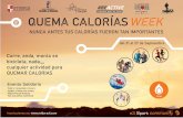 Quema Calorias WEEK 2020 - illescas.es€¦ · 1 2 3 QUEMA CALORÍAS Evento Solidario Corre, anda, monta en bicicleta, nada,,,, cualquier actividad para QUEMAR CALORIAS del 21 al