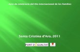 Santa Cristina d’Aro, 2011 · 2012. 6. 1. · Projecte Santa Cristina COeduca: els paper dels avis i les àvies en la coresponsabilitat familiar (2011) DECÀLEG PER INTENTAR ESDEVENIR