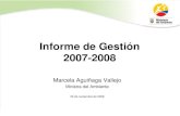 Informe de Gestión 2007-2008 - Ministerio del Ambiente · Zonas de vida Formaciones vegetales Problemática ambiental Socioeconomía del ABVP Funcionalidad del ABVP Importancia ecológica
