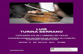 LUIS TURINA SERRANO - csmcoruna.com · LUIS TURINA SERRANO . XUNTR DE GALICIA CONSELLERíA DE EDUCACIÓN E ORDENACIÔN UNIVERSITARIA Conservatorio Superior de Música da Coruña .