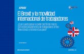 El Brexit y la movilidad internacional de trabajadores - FEEX€¦ · Director de Movilidad Internacional de Banco Santander. D. Tim Hemmings. Ministro consejero de la Embajada Británica