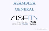 ASEM BPW Asturias - ASAMBLEA GENERAL · 2019. 6. 12. · ASEM nace en 1997 por el impulso de dos mujeres, Kike Gómez Haces y Carmen Rodríguez, como una asociación intersectorial