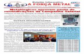 A FORÇA METAL - FtmrsA FORÇA METAL N 244 - ABRIL / 2015 Metalúrgicos aprovam pauta de reivindicações da Campanha Salarial vam pauta de O IBGE divulgou o INPC de março de 2015: