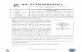 IN- FORMANDO€¦ · In-formando nº 232 – noviembre 2019 – página 3 LUNES 11 Fraternidad invitada por la Comunidad Marianista del 4º a la Eucaristía y cena: Mare de Déu dels