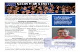 PORTLAND PUBLIC SCHOOLS Grant High School · 2016. 2. 29. · PORTLAND PUBLIC SCHOOLS Grant High School es una escuela secundaria/preparatoria completa diversa y dinámica que ha