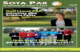 entrevista a - Sota Parsotapar.com/wp-content/revistas/pp/186 marc 2017.pdfentrevista a: L’Ariadna Pallàs, directora de Golf Lloret P&P 4 sèniors Joan Marti i John Evans campions
