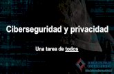 Ciberseguridad y privacidad - ASECH Cargil.… · WillisTowerWatson, Encuesta de2017 sobre riesgos informáticos 4. CybersecurityVentures, Informe de 2017sobre delitos informáticos