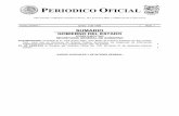 ORGANO DEL GOBIERNO CONSTITUCIONAL DEL ESTADO LIBRE Y SOBERANO DE …po.tamaulipas.gob.mx/wp-content/uploads/2018/10/Sumarios... · 2018. 10. 18. · PERIODICO OFICIAL ORGANO DEL