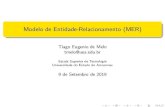 Modelo de Entidade-Relacionamento (MER)tiagodemelo.info/wp-content/uploads/2019/09/aula-mer.pdf · Tiago Eugenio de Melo Modelo de Entidade-Relacionamento (MER) 9 de Setembro de 2019