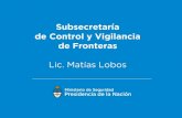 Presentación de PowerPoint I.pdf · Aguas Blancas (Salta) Iguazú (Misiones). 2018.08. Subsecretaría de Control y Vigilancia de Fronteras TAIs De 2016 a julio de 2018 sobre 1.171