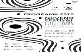 PRESENTACIÓN€¦ · PRESENTACIÓN Un año 2020 caótico, inestable y agresivo, pero a la vez solida-rio y creativo llegó a la vida de muchos, incluido al festival de cine México