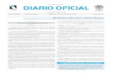 República de Colombia DIARIO OFICIALsidn.ramajudicial.gov.co/SIDN/NORMATIVA/TEXTOS_COMPLETOS/5_… · República de Colombia Año CLIII No. 50.513 Edición de 44 páginas • B ogotá,