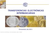 TRANSFERENCIAS ELECTRÓNICAS INTERBANCARIAS€¦ · Permite transferencias mínimas de S/. 5 mil o US$ 2 mil, sin límite máximo. Los fondos estarían disponibles en la cuenta del