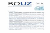 BO 3-18 - unizar.es 03-18.pdf · BOUZ Boletín Oficial de la Universidad de Zaragoza . 3-18 . 23 de marzo de 2018 19 de marzo de 2018. I. Disposiciones generales 1.1 Consejo Social