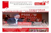 El único partido que ofrece certidumbre - PSOE Alcobendaspsoealcobendas.com/wp-content/uploads/2019/03/BOLETIN_47.pdf · que “el PSOE es el único partido que aplica un proceso