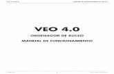VEO 4 - Huish Outdoors · No obstante, el uso de Veo 4.0, al igual que el uso de las tablas de inmersiones sin paradas de la Marina de los Estados Unidos (o de otros organismos) no