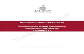 Plan Institucional 2014-2018 Secretaría de Medio Ambiente y …transparenciafiscal.jalisco.gob.mx/sites/default/files/... · 2015. 4. 2. · Alineación con el Plan Estatal de Desarrollo