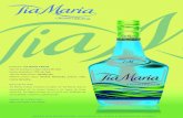 FICHA TIA MARIA CREAM - Pernod RicardTia Maria Cream combina el sabor de Tia Maria más la sensualidad de la crema fresca y un toque de finas esencias. Tia Maria Cream es un licor