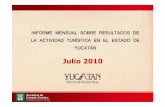 INFORME MENSUAL SOBRE RESULTADOS DE LA ACTIVIDAD … · ESTADO 8 Fuente: Secretaría de Fomento Turístico del Estado de Yucatán, a partir del sistema de monitoreo hotelero DataTur.