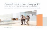 Arquitecturas Open It corto - Minsait · Arquitecturas Open IT de nueva generación 1. Defi nición estratégica 2.Transformación 3. Innovación Modelo Objetivo y Plan de Transformación