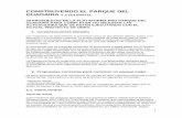 CONSTRUYENDO EL PARQUE DEL GUADAIRA€¦ · V.2 (2/12/2012) 30 PROPUESTAS DE LA PLATAFORMA PRO PARQUE DEL GUADAIRA PARA COMPLETAR Y/O MEJORAR LAS ACTUACIONES QUE SE ESTÁN EJECUTANDO