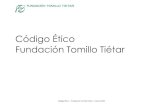 Código Ético Fundación Tomillo Tiétar Etico FTT Enero 2018.pdfSobre el marco natural de Gredos y el modelo agrícola de la finca ofrecemos programas de carácter experiencial en