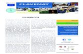 CLAVEMATNoticias CLAVEMAT culminó su curso semi-presencial #csp-mat1 Del 1 de octubre al 9 de diciembre de 2014, CLAVEMAT ofreció el curso semi-presencial gratuito #cspmat1 “In-