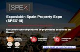 Exposición Spain Property Expo · Exposición Spain Property Expo (SPEX’18) ¡España ocupa el primer lugar entre los países extranjeros en los que la población de habla rusa