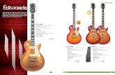 E-LP-125SD/P · 44 Disponível em Portugal GUITARRAS / BAJOS 45 VHB CHS VHB Desde Suprovox y en exclusiva para Europa tienes a tu disposición Edwards. Modelos clásicos de guitarra