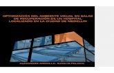 OPTIMIZACIÓN DEL AMBIENTE VISUAL EN SALAS DE …bibliotecadigital.usb.edu.co/bitstream/10819/2521/... · 8 4. OBJETIVO GENERAL Incorporar modificaciones arquitectónicas en la fachada
