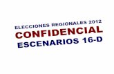 REGIONALES 2012 · 2012. 12. 7. · INTENCIÓN DE VOTO (16 DE DICIEMBRE 2012) ¿Si las elecciones para GOBERNADOR DE ANZOÁTEGUI fueran el próximo domingo por quién votaría usted: