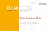 Artritis Reumatoide. Clínicaeulareview.ser.es/2017/pdf/eular-2017/ar-clinica-dia1.pdf · Artritis Reumatoide. Clínica Dra. Virginia Villaverde García . VITAMINA D Y AUTOINMUNIDAD