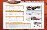 PREMA Tire Repair Materials Quick Reference Guide (Spanish)premaproducts.com/downloads/PREMA-Quick-Reference-Guide-Span… · Parte # Descripción Qty PCAB-2 Preenvasados kits para