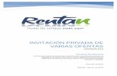 INVITACIÓN Privada DE VARIAS OFERTAS · 2019. 4. 29. · INVITACIÓN PRIVADA DE VARIAS OFERTAS AD2019-014 Área de compras Medellín, febrero de 2019 Términos de referencia Suministro