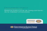 Documento marco - Universidad Santo Tomásmigracion.usta.edu.co/65-1-acred-multicampus/... · Universidad Santo Tomás 8 • Contribuir a la configuración del espacio iberoamericano