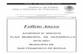 Folleto Anexo - Chihuahua · 3 Presentación 6 Marco Legal 9 Planteamiento estratégico 11 Metodología empleada 12 Vinculación con el Plan Estatal y Plan Nacional de Desarrollo