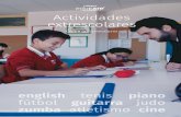 Colegio Torrevilano | - Actividades extrescolares · 2020. 4. 16. · desarrollo de competencias básicas. Además, ... junto a la Ficha de Inscripción. Rogamos puntualidad en la