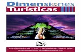 €¦ · Dimensiones Turísticas, Vol. 1, Núm. 1, Julio-diciembre 2017, es una publicación semestral, editada por la Academia Mexicana de Investigación Turística, Villa Costa