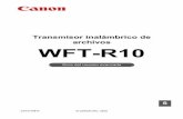 Transmisor inalámbrico de archivos WFT-R10Contenido Introducción . . . . . . . . . . . . . . . . . . . . . . . . . . . . . . . . . . . . . . . . . . . . . . . 4 Posibilidades que