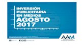 INVERSIÓN PUBLICITARIA EN MEDIOS DE COMUNICACIÓN MASIVA · INVERSIÓN PUBLICITARIA EN MEDIOS DE COMUNICACIÓN MASIVA Fuente: AAM | Asociación Chilena de Agencias de Medios,A.G.