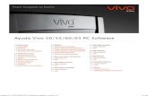 Ayuda Vivo 50/55/60/65 PC Software (español), versión 3El PC Software puede comunicarse con el ventilador de dos formas, utilizando un cable USB o una tarjeta de memoria CompactFlash.