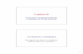 Conceptos Fundamentales de Lenguajes de Programaciónnoell/ILI-253-p2/apunte02.pdf · Conceptos Fundamentales de Lenguajes de Programación 2.1 Sintaxis y Semántica Descripción
