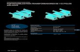 TRANSFORMADORES DE MEDIDA DE MEDIA TENSIÓN PORTAFUSIBLES PARA TRANSFORMADORES DE … · 2020. 9. 8. · TRANSFORMADORES DE MEDIDA DE MEDIA TENSIÓN PORTAFUSIBLES PARA TRANSFORMADORES