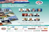 Reunión Preparatoria para organizar la MISION COMERCIAL ... · Servicios y Turismo 13 y 14 de Marzo de 2018 Asunción, Paraguay APROVECHANDO OPORTUNIDADES DE NEGOCIOS ENTRE PARAGUAY