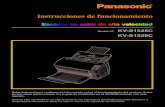 Instrucciones de funcionamiento - Panasonic USA€¦ · Instrucciones de funcionamiento Escáner en color de alta velocidad Modelo N° KV-S1025C KV-S1020C Estas instrucciones contienen